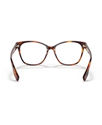 Burberry Women's Square Caroline Eyeglasses, BE2345