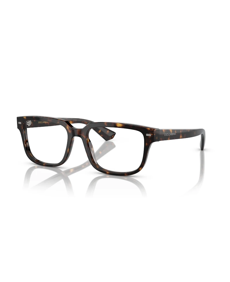 Dolce Gabbana Men's Square Eyeglasses, DG3380