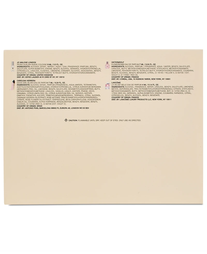 Created For Macy's 4-Pc. Floral Mini Fragrance Set