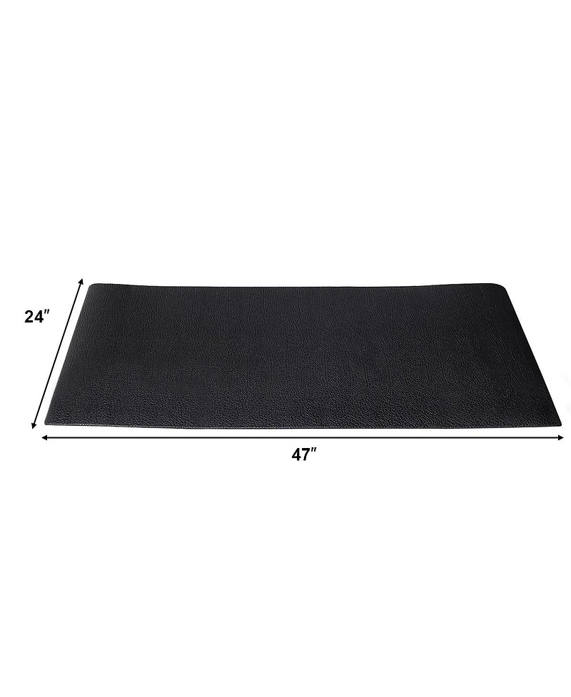 Skonyon 47 Inch Long Thicken Equipment Mat for Home and Gym Use