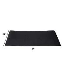 Skonyon 47 Inch Long Thicken Equipment Mat for Home and Gym Use