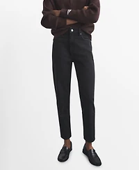 Mango Women's Mom2000 High-Rise Jeans