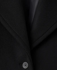 Mango Women's Oversized Short Wool Coat
