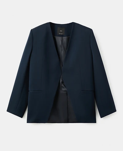 Mango Women's Double-Breasted Suit Jacket