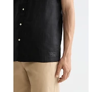 Scotch & Soda Men's Regular-Fit Button-Down Linen Shirt