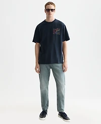 Scotch & Soda Men's Front and Back Artwork Short-Sleeve T-Shirt