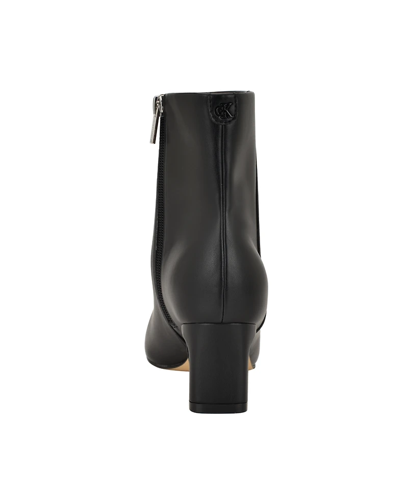 Calvin Klein Women's Caselle Square Toe Dress Booties