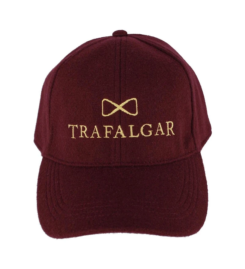 Trafalgar Men's 's Solid Wool Touch Baseball Cap