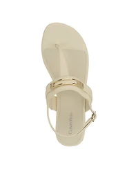Calvin Klein Women's Bettia Flat Slingback Sandals