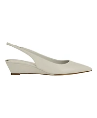Calvin Klein Women's Mavalyn Tapered Low Wedge Slingback Pumps