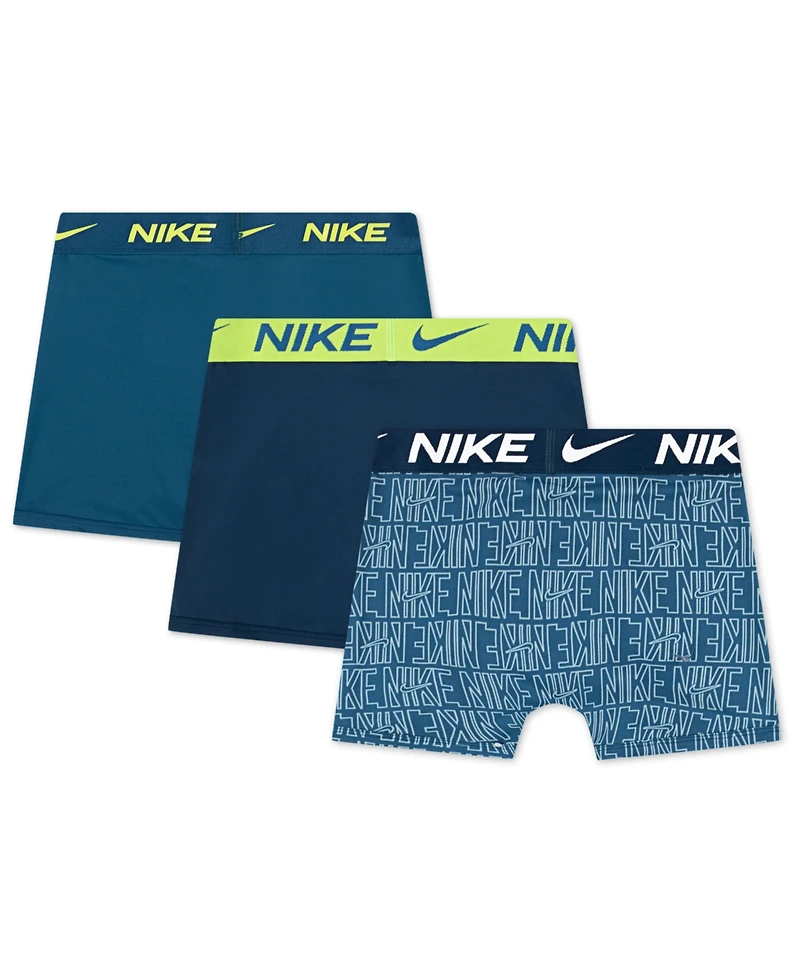 Nike Big Boys Essential Dri-fit Boxer Briefs, Pack of 3