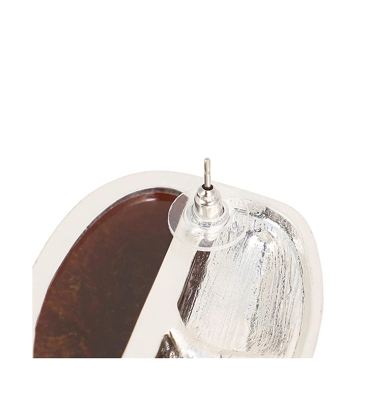 Women's The Nefertiti Statement Earrings - Antique Silver