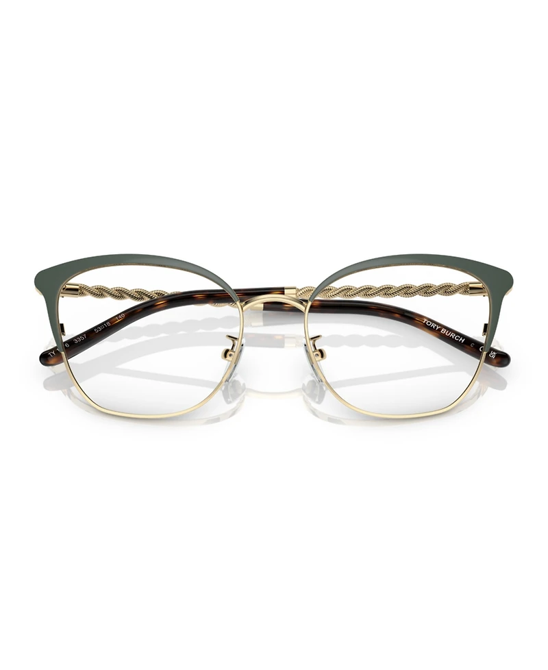 Tory Burch Women's Square Eyeglasses, TY1076