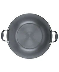 Anolon Advanced Home Hard-Anodized Nonstick Wok with Side Handles, 14"