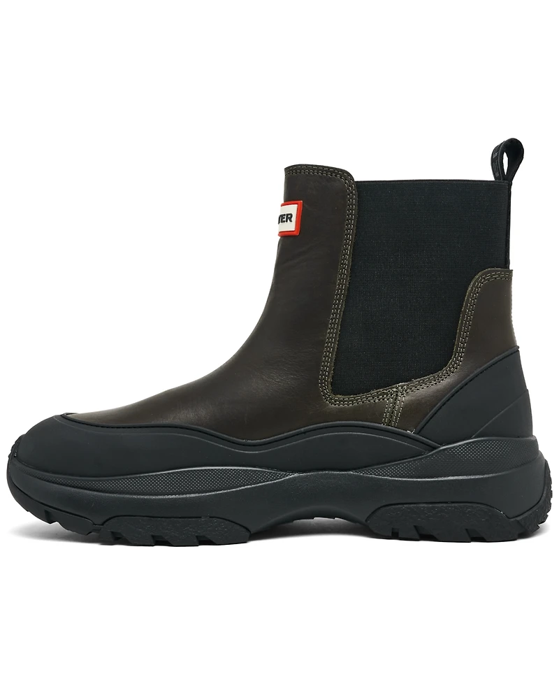 Hunter Men's Landon Waterproof Chelsea Boots from Finish Line