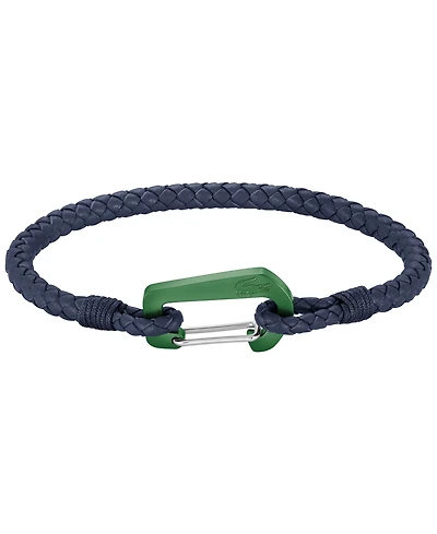 Lacoste Men's Aluminum Carabiner Closure Bracelet