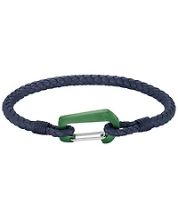 Lacoste Men's Aluminum Carabiner Closure Bracelet