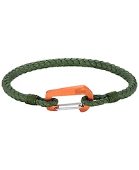 Lacoste Men's Aluminum Carabiner Closure Bracelet