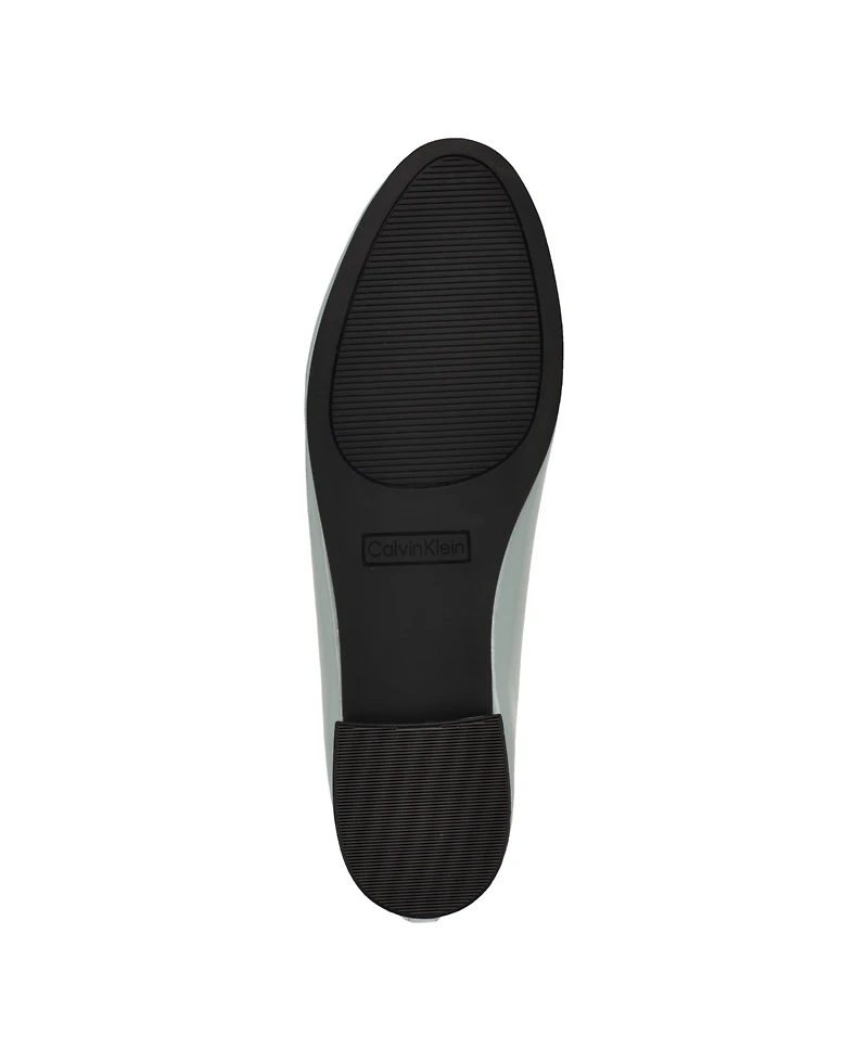Calvin Klein Women's Cyrie Low Block Heel Ballet Flats