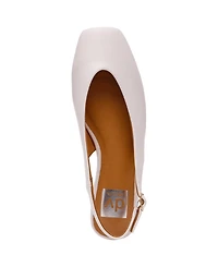 Dv Dolce Vita Women's Square-Toe Slingback Flats