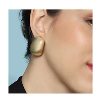 Women's The Lamella Hoop Earrings - California Gold