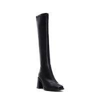 Xti Women's, Block Heel, Stretchy, Tall Boots