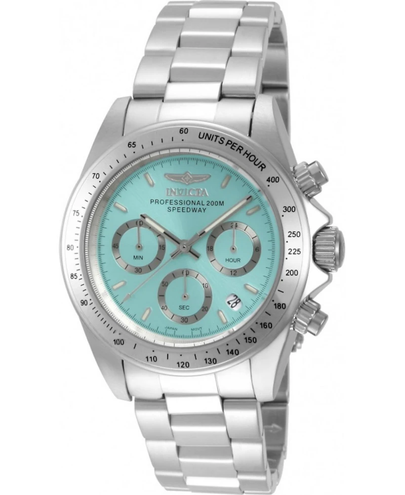 Invicta Men's 49800 Speedway Quartz VD53B-14 Light Blue Dial Watch