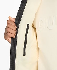 Guess Men's Color-Block Puffer Regular-Fit Jacket