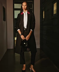 Lauren Ralph Lauren Women's Bib-Front Long Sleeve Shirt