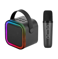 Supersonic Mini Bluetooth Rgb Speaker – Wireless Microphone