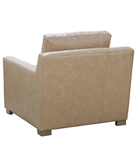 Stacia 37" Leather Fully Padded Chair