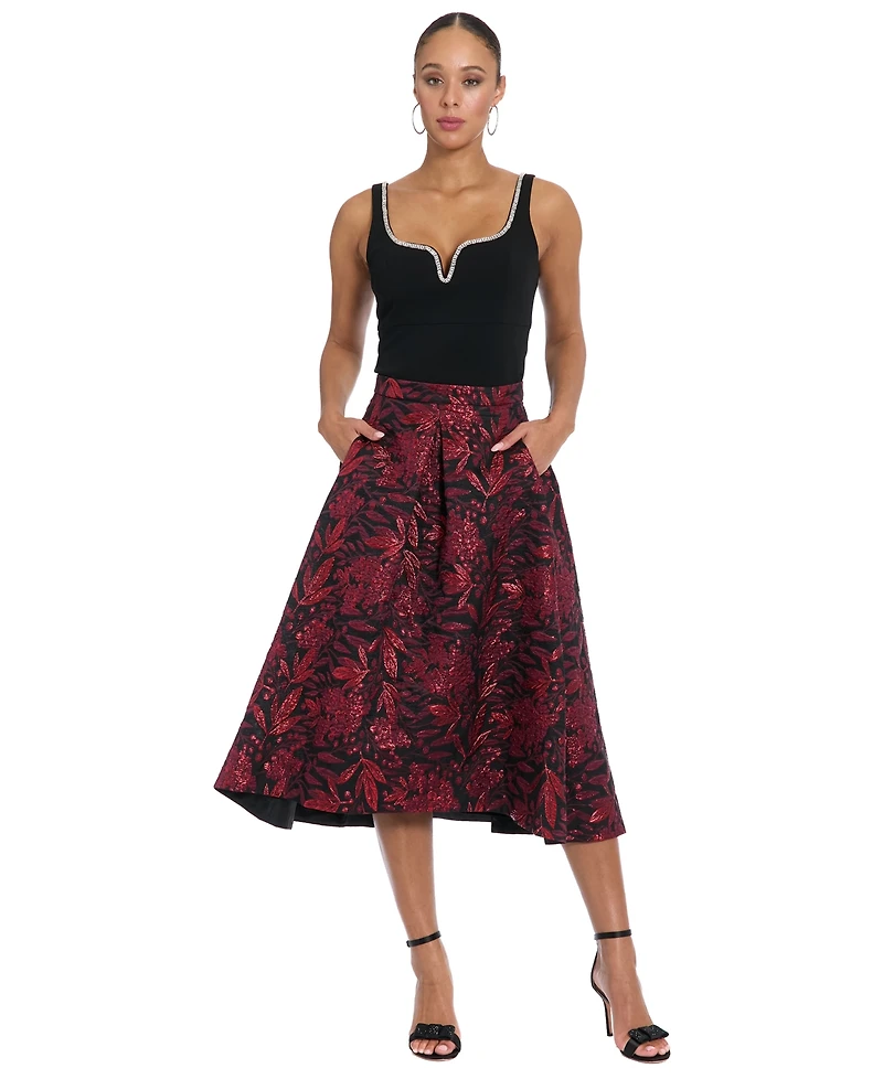 Muse Women's Embellished Sleeveless Top