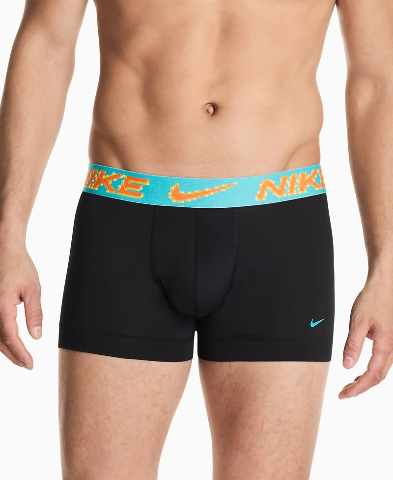 Nike Men's 3-Pack Dri-fit Essential Micro Trunk