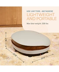 Lifepro 4D Vibration Plate Machine – Full Body Workout, Recovery & Lymphatic Drainage with Triple Motor & Silent Operation