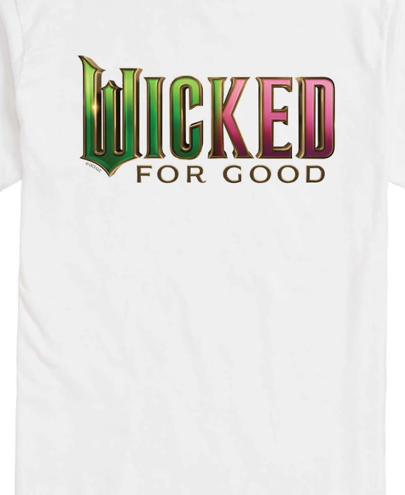 Airwaves Men's Wicked Part 2 For Good Logo Short-Sleeve Graphic Printed T-Shirt