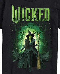 Airwaves Men's Wicked Part 2 Elphaba Forest Graphic Print Short-Sleeve T-Shirt