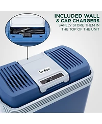 Ivation Electric Cooler & Warmer, 24 L Portable Cooler