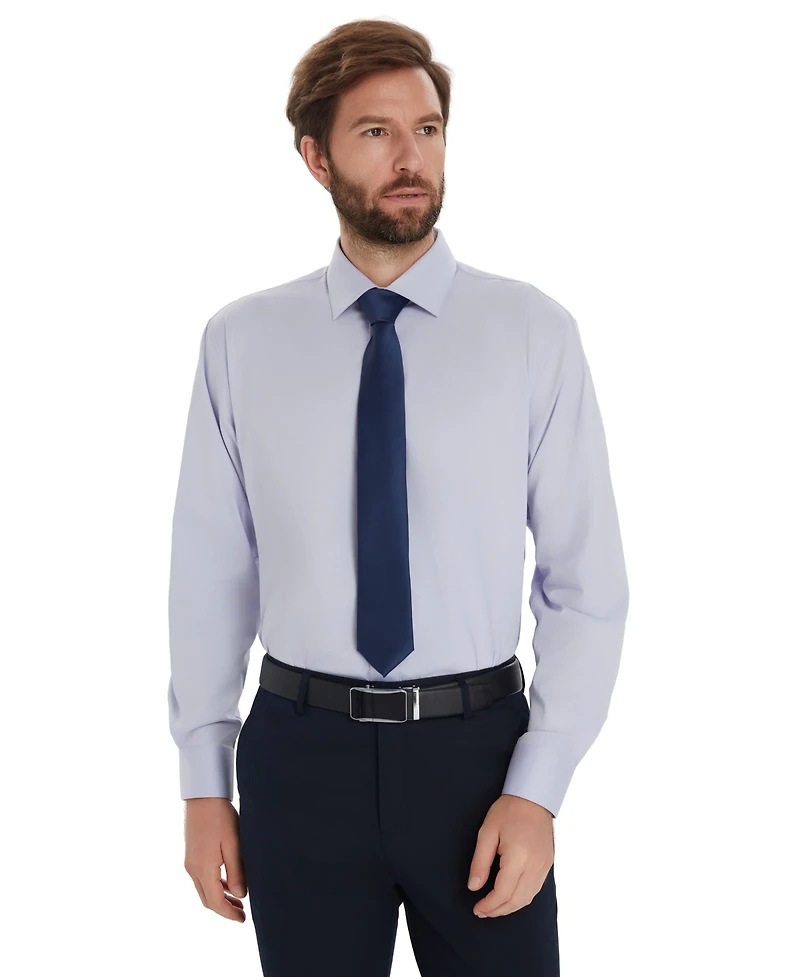 Alfani Men's Solid Regular-Fit Dress Shirt, Macy's Exclusive