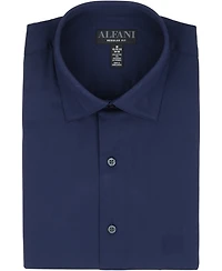 Alfani Men's Solid Regular-Fit Dress Shirt, Macy's Exclusive