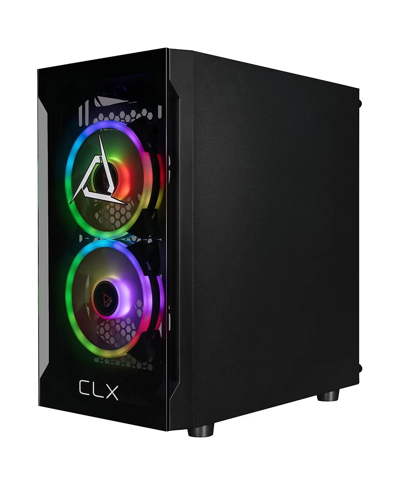 Clx Set Gaming Pc - Amd Ryzen 5 5600GT 3.6GHz 6-Core Cpu, 16GB DDR5 Memory, Radeon Vega 7 1GB Shared Graphics, 1TB Ssd, WiFi, Windows 11 Home 64-bit