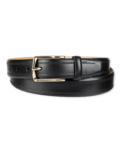 Cole Haan Men's Double Stitched Leather Dress Belt