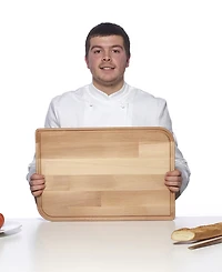 Legnoart Beechwood Chopping Board with drip grove, 20" x 1"