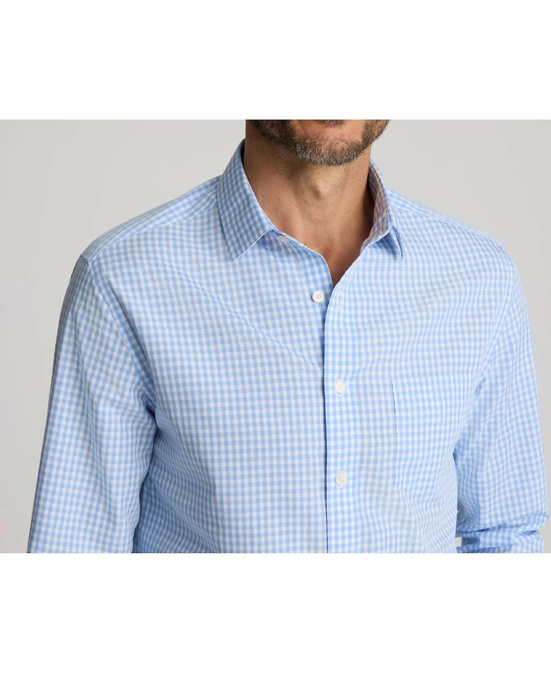 UNTUCKit Men's Regular Fit Wrinkle-Free Lawrence Button Up Shirt