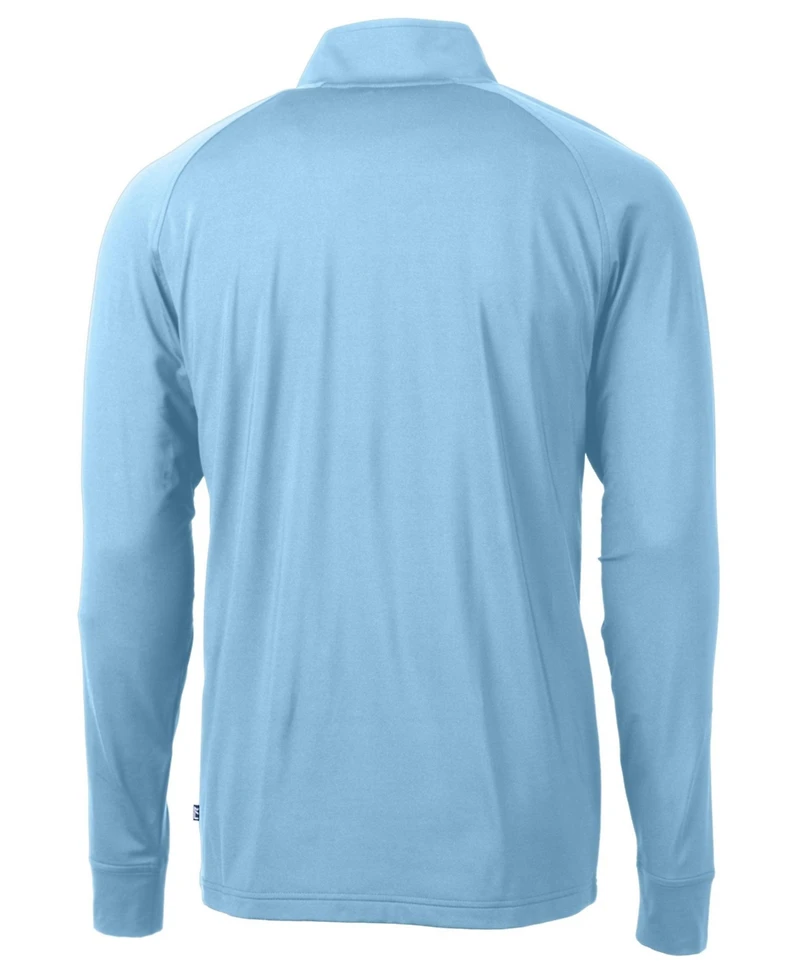 Cutter & Buck Adapt Eco Knit Stretch Recycled Mens Quarter Zip Pullover Jacket