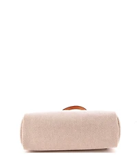 Pre-Owned Hermes 31 Herbag Zip Criss Viking Toile and Leather