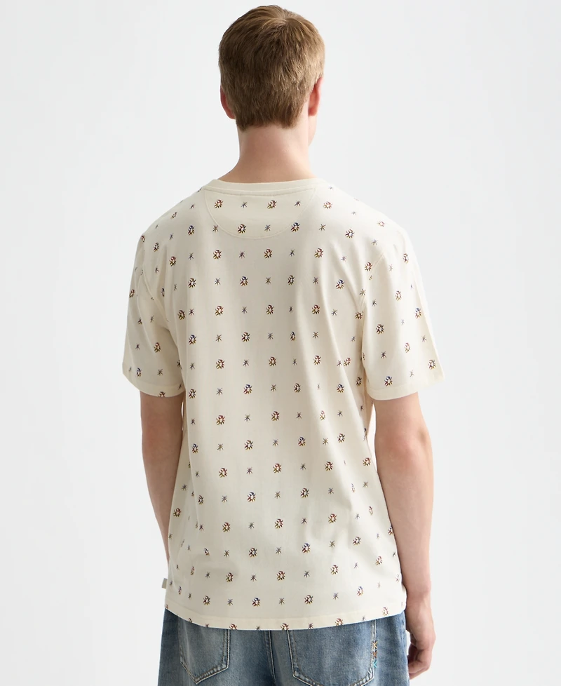 Scotch & Soda Men's Micro-Printed T-Shirt