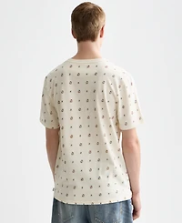 Scotch & Soda Men's Micro-Printed T-Shirt