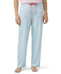 Hue Women's Flying Flamingoes Long Pajama Pant
