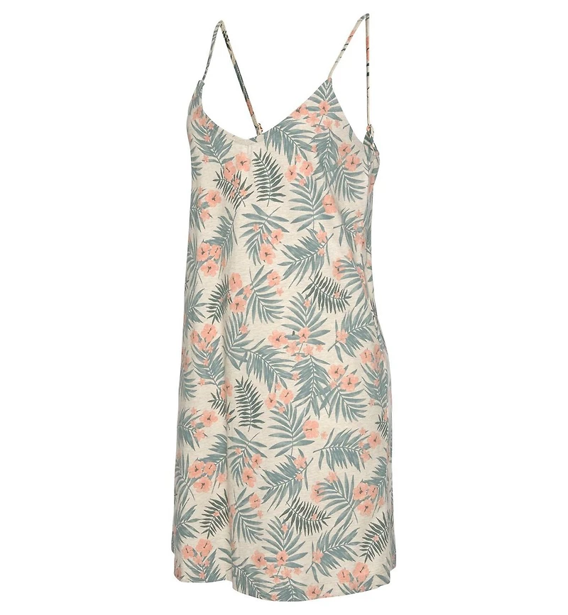 Lascana Women's Patterned V-Neck Nightgown