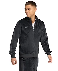 adidas Men's House of Tiro Velour Long-Sleeve Track Jacket